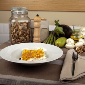 LASAÑA DE HONGOS Y TRIGUEROS